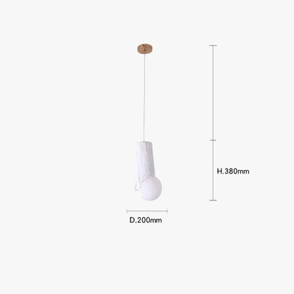 Suspension nordique minimaliste pour comptoir en marbre, fil de fer modernisé | Marco Lucetti