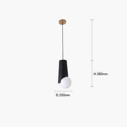 Suspension nordique minimaliste pour comptoir en marbre, fil de fer modernisé | Marco Lucetti