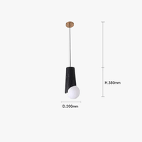 Suspension nordique minimaliste pour comptoir en marbre, fil de fer modernisé | Marco Lucetti