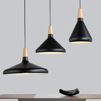 Suspension Nordique Moderne en Bois et Aluminium - Design Scandinave | Marco Lucetti
