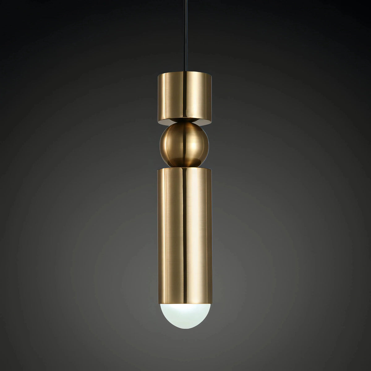 Suspension nordique moderne en métal avec lumière led intégrée | Marco Lucetti