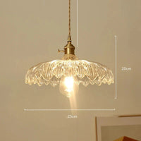 Suspension Nordique Moderne en Verre Fleur | Marco Lucetti Effacer 3