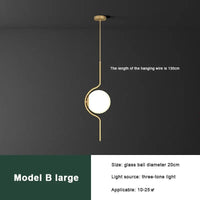 Suspension nordique moderne et minimaliste | Marco Lucetti Modèle B grand