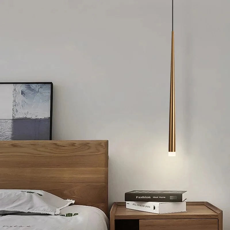 Suspension Nordique moderne LED pour chambre et salon - Tube lumineux 7W | Marco Lucetti