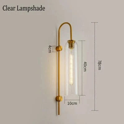 Suspension Nordique Moderne | Marco Lucetti Applique murale transparente / Pas d&#39;ampoule / Chine