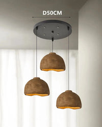 Suspension Nordique pour Chambre Vestiaire LED Créative - Idéale pour Restaurant, Café ou Loft | Marco Lucetti C / D45cm / Lumière chaude 3000K