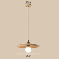 Suspension nordique pour Restaurant - NordicLights | Marco Lucetti Bois 35cm