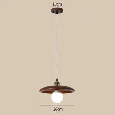 Suspension nordique pour Restaurant - NordicLights | Marco Lucetti Noyer 28cm