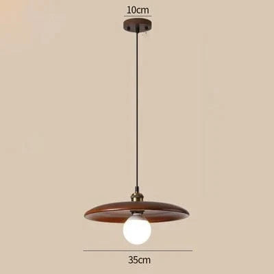 Suspension nordique pour Restaurant - NordicLights | Marco Lucetti Noyer 35cm
