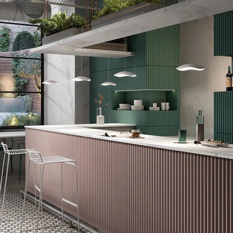 Suspension nordique pour un design de restaurant. | Marco Lucetti