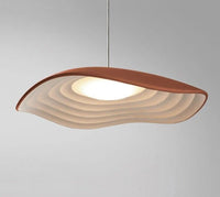 Suspension nordique pour un design de restaurant. | Marco Lucetti C extérieur orange / D40cm / Chaud