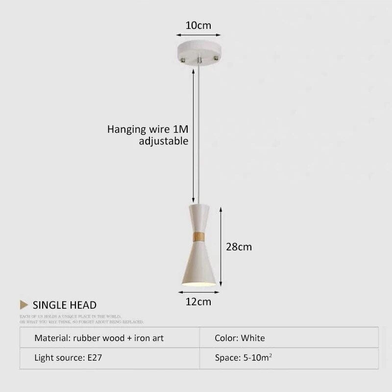 Suspension nordique Trio Lumière | Marco Lucetti Blanc / Lumière chaude