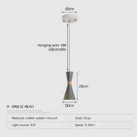 Suspension nordique Trio Lumière | Marco Lucetti Gris / Lumière chaude