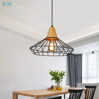 Suspension Nordique Vintage en Fer - Idéale pour Restaurants et Cafés | Marco Lucetti