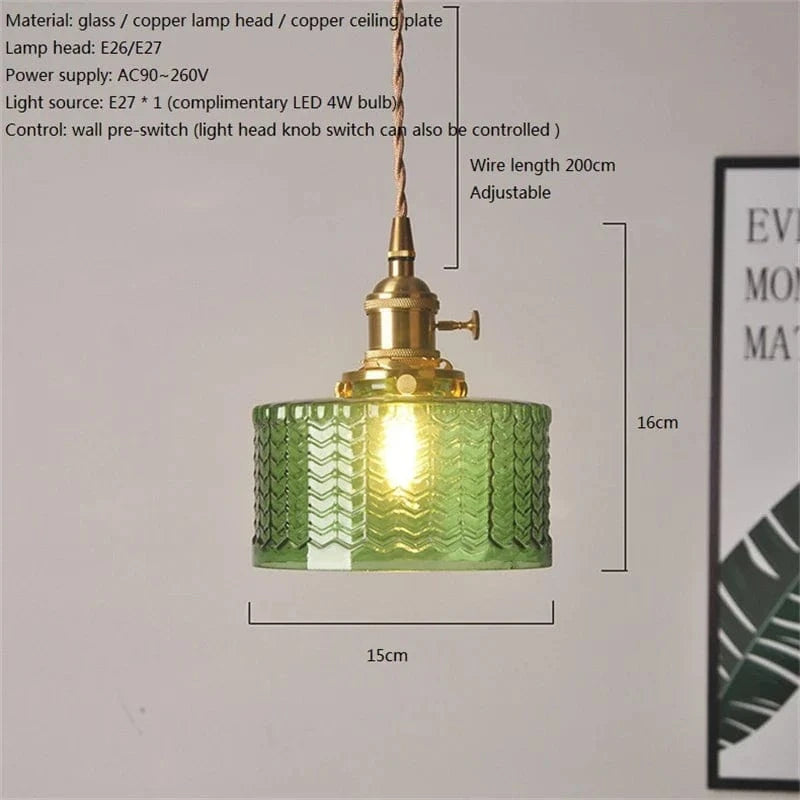 Suspension nordique vintage rustique en cuivre Wabi-Sabi Luminaire - Édition Limitée | Marco Lucetti