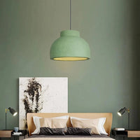 Suspension Nordique Wabi Sabi Style - Lumières LED modernes - Crème Vert/Jaune E27 | Marco Lucetti