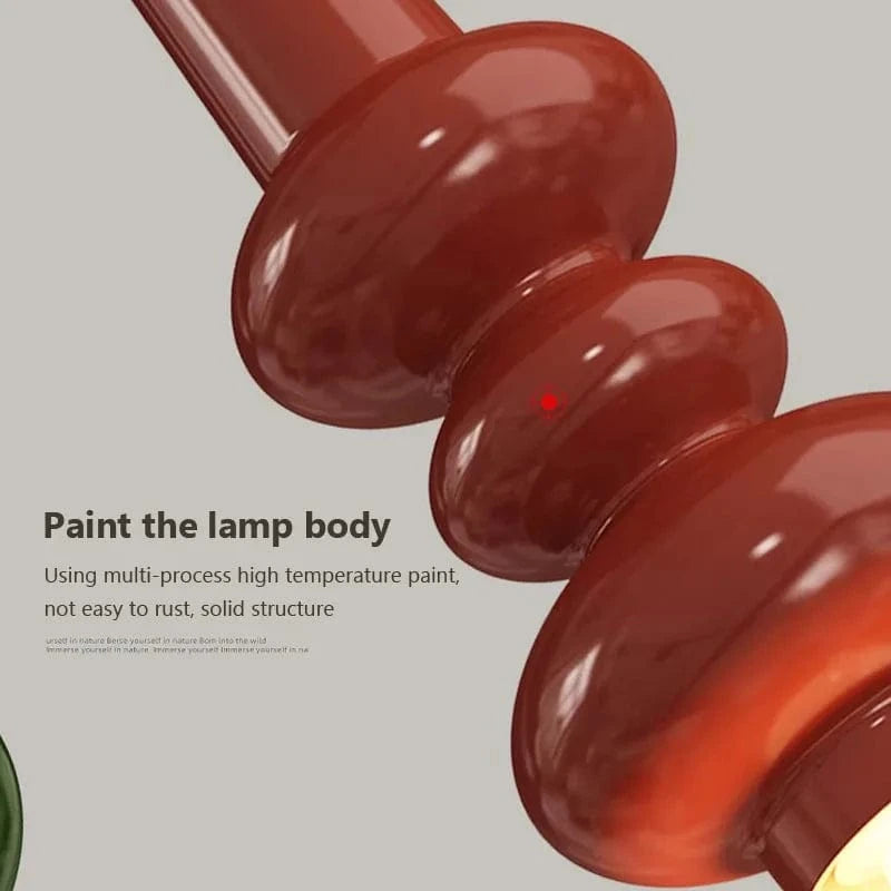 Suspension nordiques en fer chenille minimaliste - Collection Scandinave Luxe | Marco Lucetti