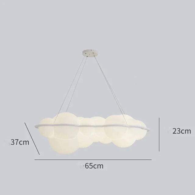 Suspension Nuvola Nordique Nuages LED - Décoration Design Italien | Marco Lucetti 65 cm / Lumière froide