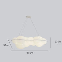 Suspension Nuvola Nordique Nuages LED - Décoration Design Italien | Marco Lucetti 65 cm / Lumière froide