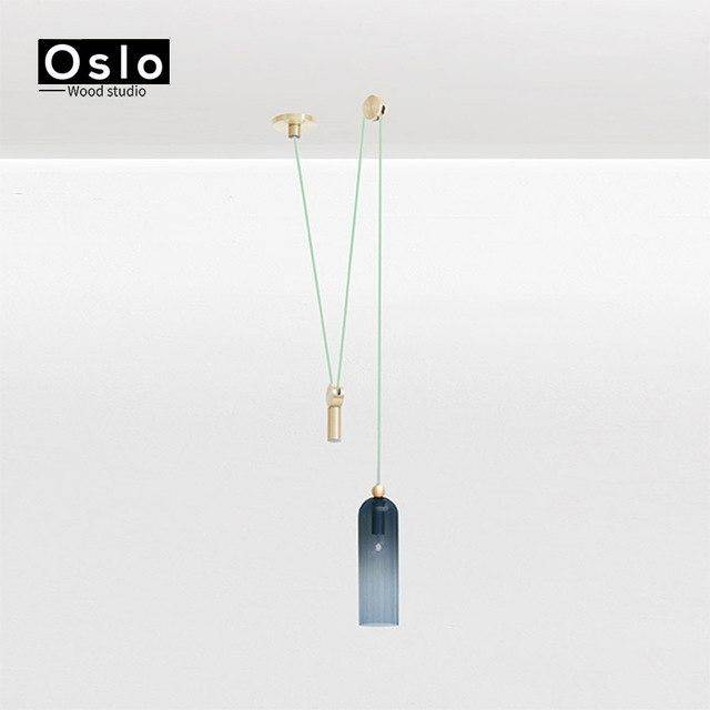 Suspension Oslo en métal avec fil long | Marco Lucetti C