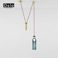 Suspension Oslo en métal avec fil long | Marco Lucetti D