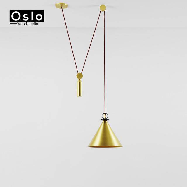 Suspension Oslo en métal avec fil long | Marco Lucetti F