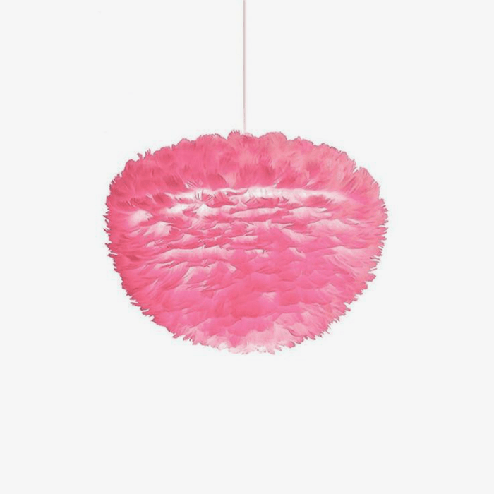 Suspension ovale LED Fairy Plumes