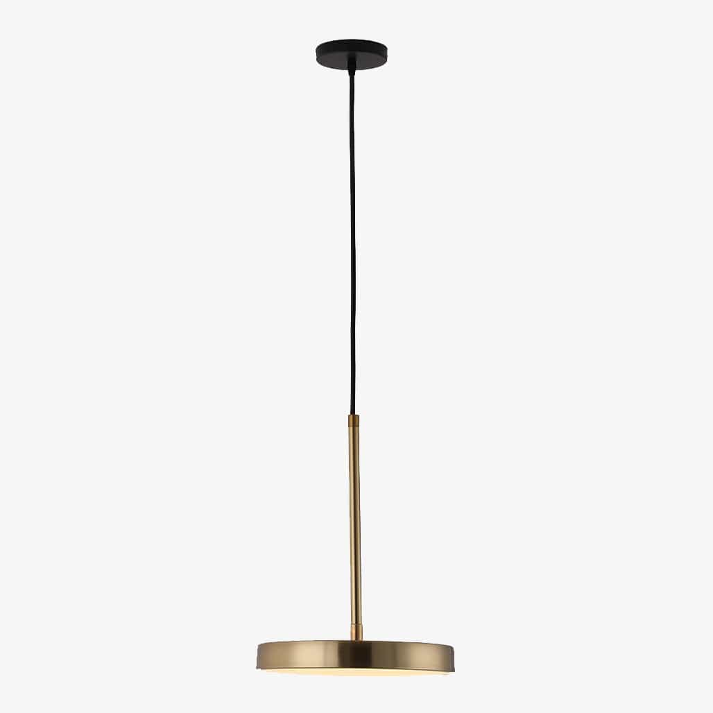 Suspension Pathen: Design Métallique Minimaliste | Marco Lucetti Cuivre / Dimmable