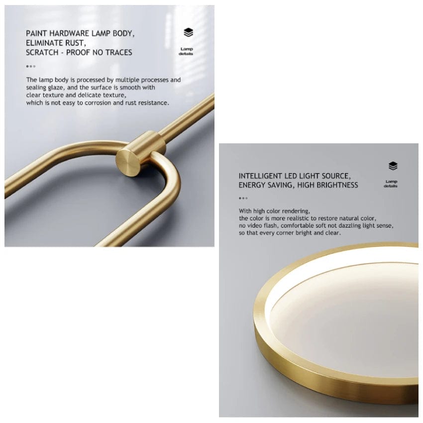 Suspension Plafonnier  Anneau Rond en Verre Moderne - Lustre Intérieur | Marco Lucetti