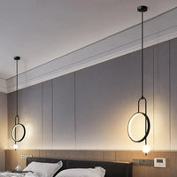 Suspension Plafonnier  Anneau Rond en Verre Moderne - Lustre Intérieur | Marco Lucetti