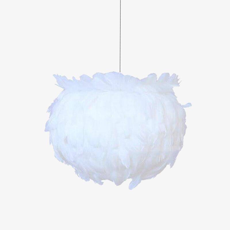 Suspension Plûmes LED Blanc Loft | Marco Lucetti