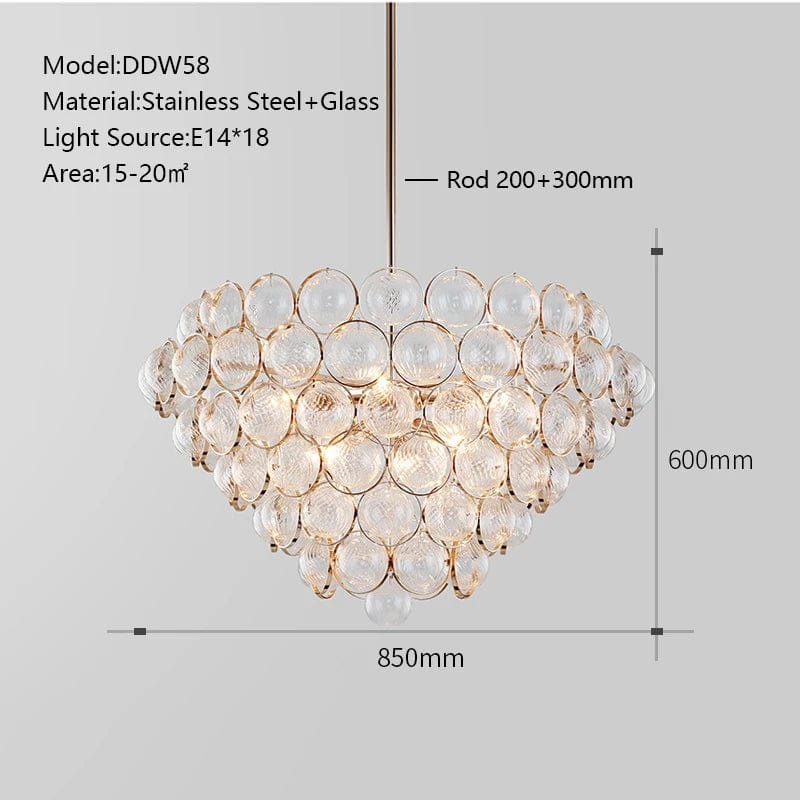 Suspension post-moderne haut de gamme et créative | Marco Lucetti