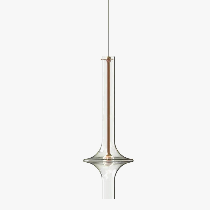 Suspensions contemporaines en verre de luxe nordique