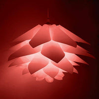 Suspension Puzzle en Forme de Fleur Blanche | Marco Lucetti Rouge