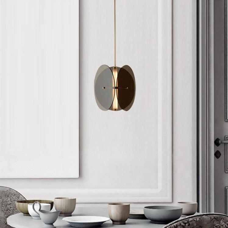 Suspension Rahki en verre teinté | Marco Lucetti