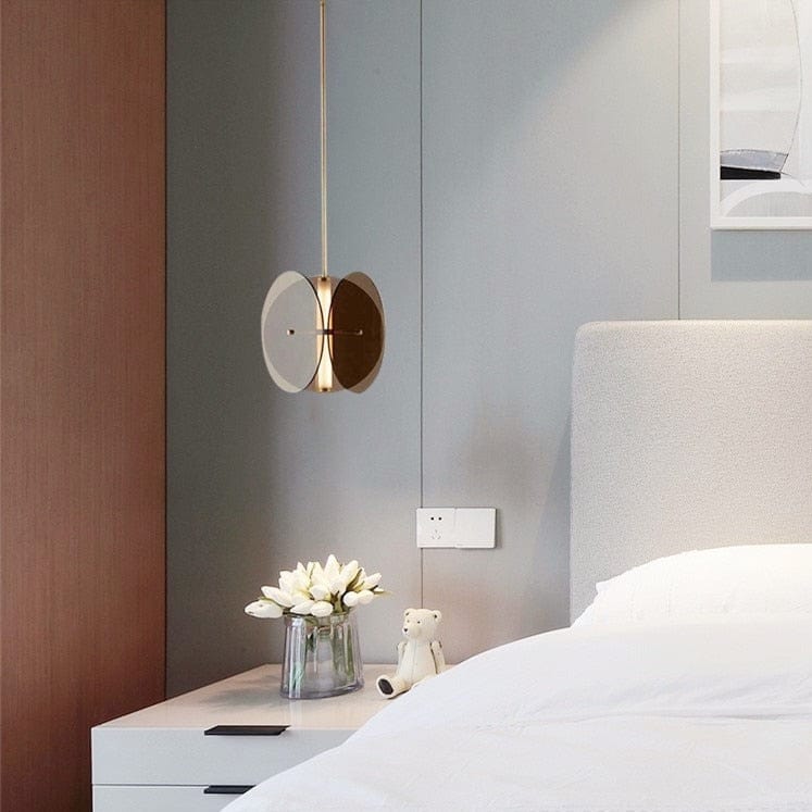 Suspension Rahki en verre teinté | Marco Lucetti