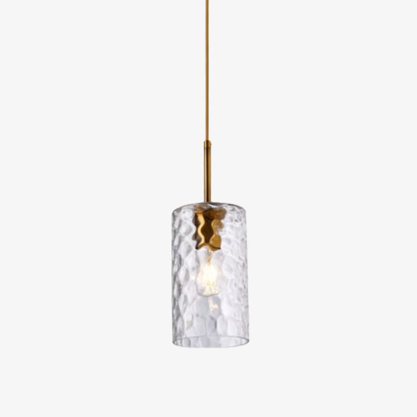 Suspension Raven en verre cylindrique | Marco Lucetti Transparent