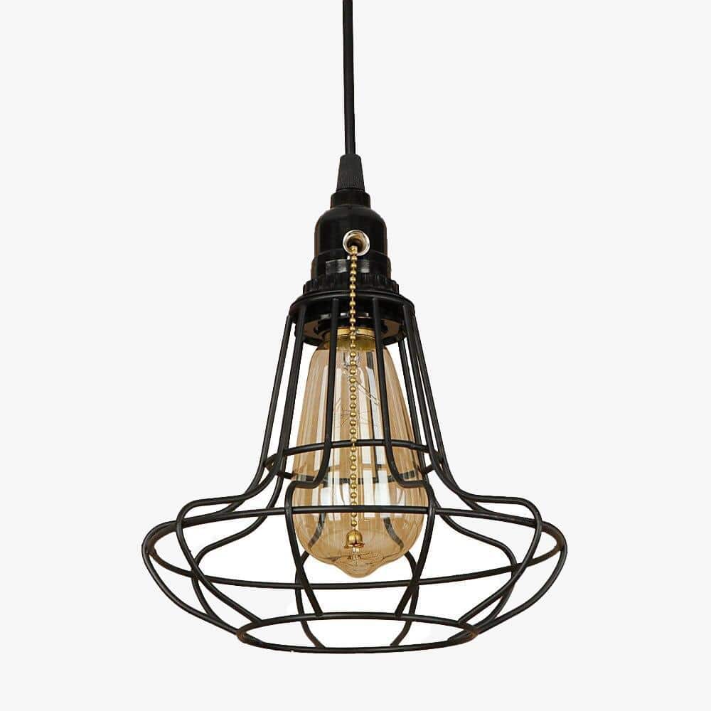 Suspension rétro à LED "Cage Edison" | Marco Lucetti