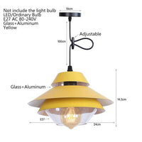 Suspension rétro à LED "Lumina" | Marco Lucetti