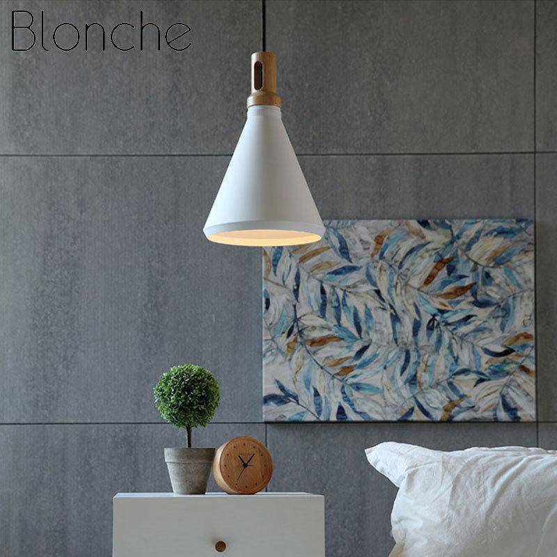 Suspension Retro en bois et aluminium | Marco Lucetti