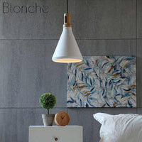 Suspension Retro en bois et aluminium | Marco Lucetti