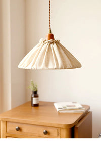 Suspension rétro en coton et lin nordique japonais, fabriquée à la main | Marco Lucetti