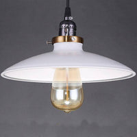 Suspension rétro en métal avec LED vintage. | Marco Lucetti Blanc