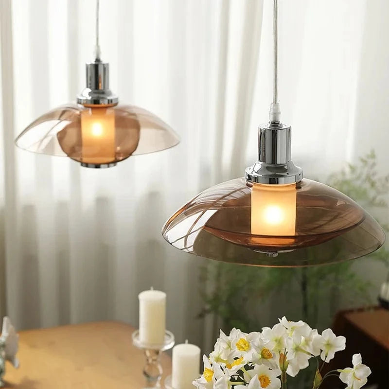 Suspension rétro en verre - Style Vintage | Marco Lucetti