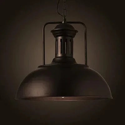 Suspension rétro industrielle avec lampe suspendue Vintage et ampoule Led E27 - Idéale pour le dortoir, la salle à manger, la cuisine ou le bar | Marco Lucetti A