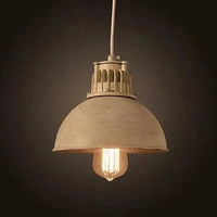 Suspension rétro industrielle avec lampe suspendue Vintage et ampoule Led E27 - Idéale pour le dortoir, la salle à manger, la cuisine ou le bar | Marco Lucetti G