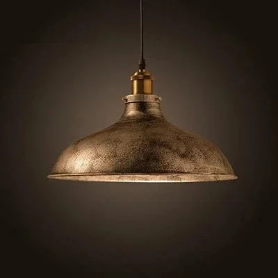Suspension rétro industrielle avec lampe suspendue Vintage et ampoule Led E27 - Idéale pour le dortoir, la salle à manger, la cuisine ou le bar | Marco Lucetti H