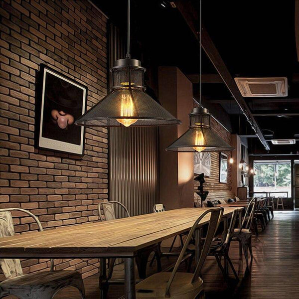 Suspension rétro LED cuivre industrielle | Marco Lucetti