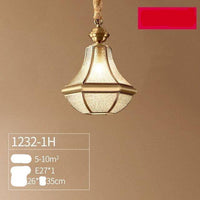 Suspension rétro LED dorée en verre - Balcony Gold. | Marco Lucetti