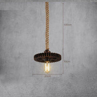 Suspension rétro LED "Edison Light" | Marco Lucetti